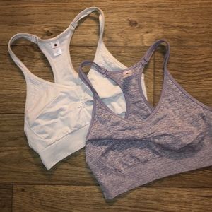 Yogalicious sports bras - two for one!